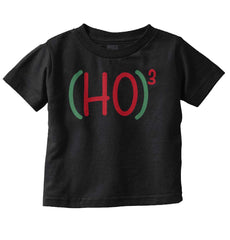 Ho Ho Ho Infant Toddler T Shirt-Direct To Garment Print-Brisco Baby
