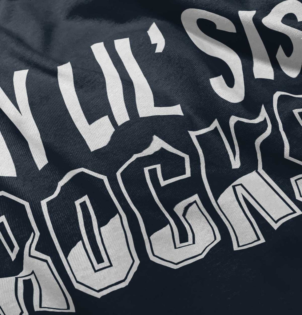 My Lil' Sis Rocks Infant Toddler T Shirt-Direct To Garment Print-Brisco Baby