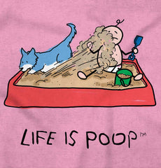 Dog Sandbox Infant Toddler T Shirt-Direct To Garment Print-Brisco Baby