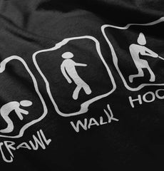 Crawl Walk Hockey Toddler Pullover Hoodie-Direct To Garment Print-Brisco Baby