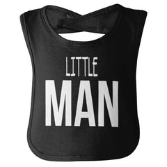 Little Man Infant Baby Bib-Direct To Garment Print-Brisco Baby
