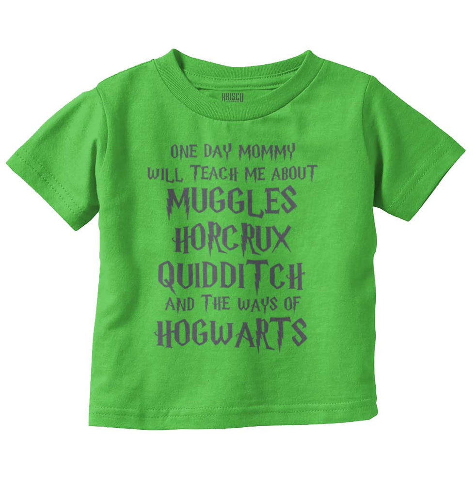 Muggles Horcrux Quidditch Infant Toddler T Shirt-Direct To Garment Print-Brisco Baby