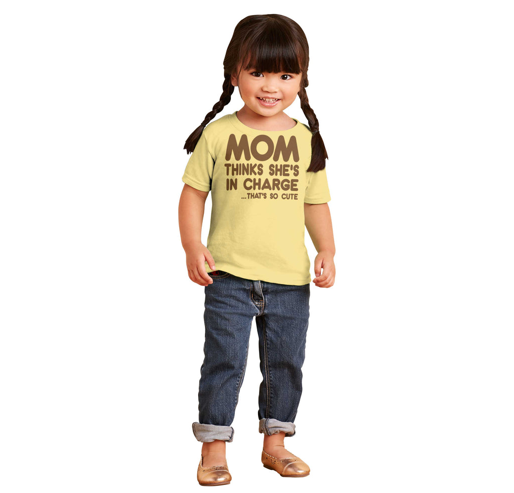 In Charge Infant Toddler T Shirt-Direct To Garment Print-Brisco Baby