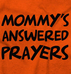 Mommy's Answered Prayer Romper Bodysuit-Direct To Garment Print-Brisco Baby