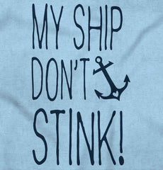 My Ship Infant Baby Bib-Direct To Garment Print-Brisco Baby