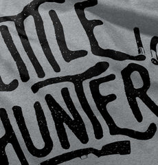 Little Hunter Gun Infant Toddler T Shirt-Direct To Garment Print-Brisco Baby