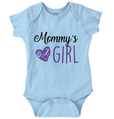 Mommy's Girl Romper Bodysuit-Direct To Garment Print-Brisco Baby