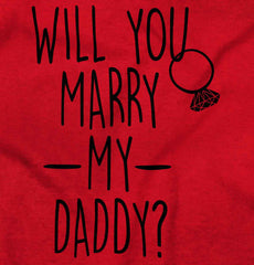 Marry My Daddy Toddler Pullover Hoodie-Direct To Garment Print-Brisco Baby