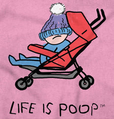 Winter Stroller Infant Toddler T Shirt-Direct To Garment Print-Brisco Baby