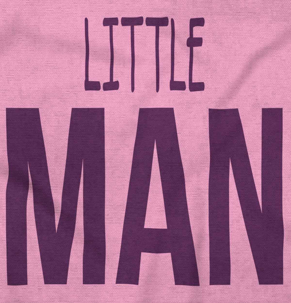 Little Man Romper Bodysuit-Direct To Garment Print-Brisco Baby