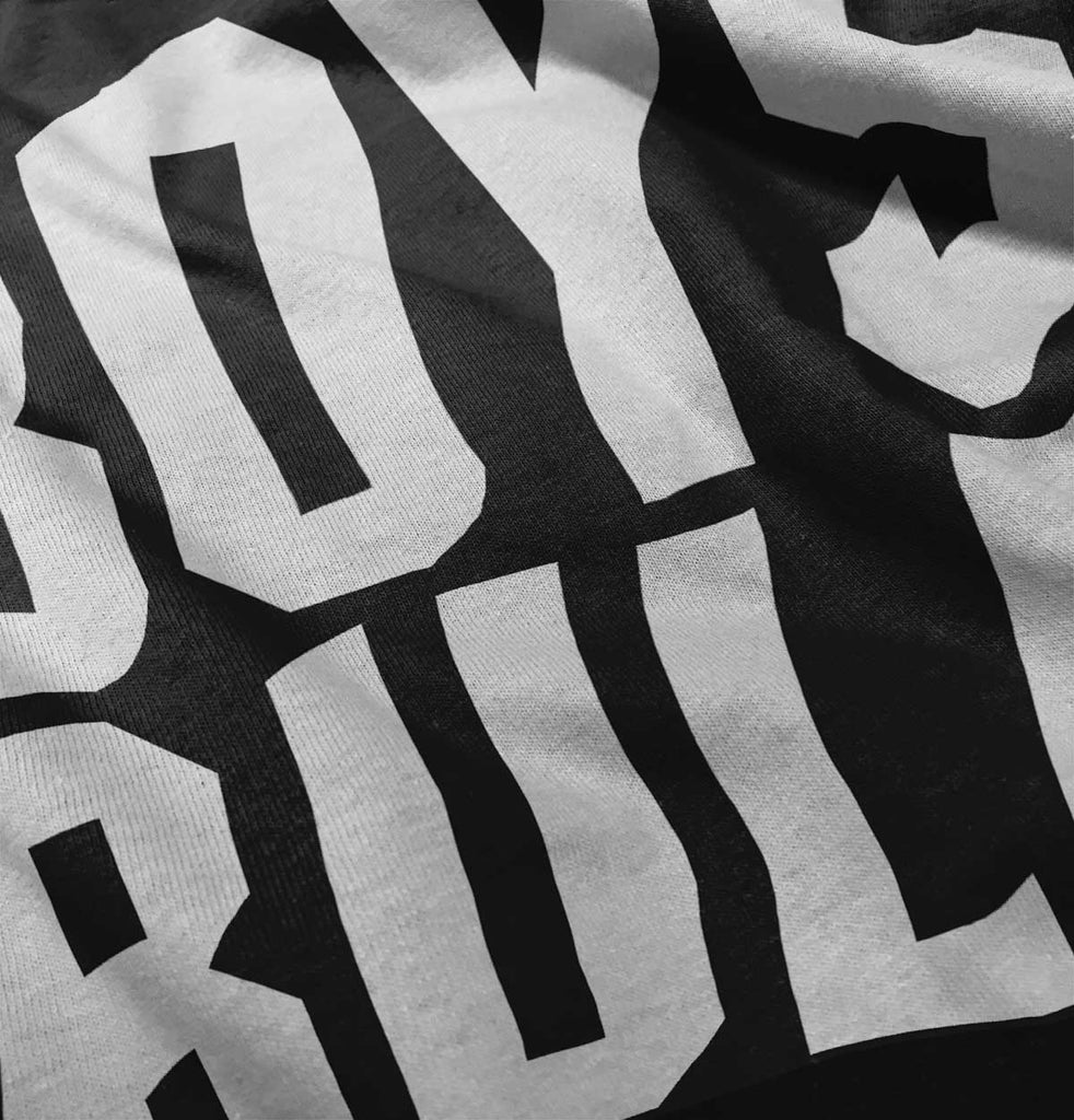 Boys Rule Infant Toddler T Shirt-Direct To Garment Print-Brisco Baby