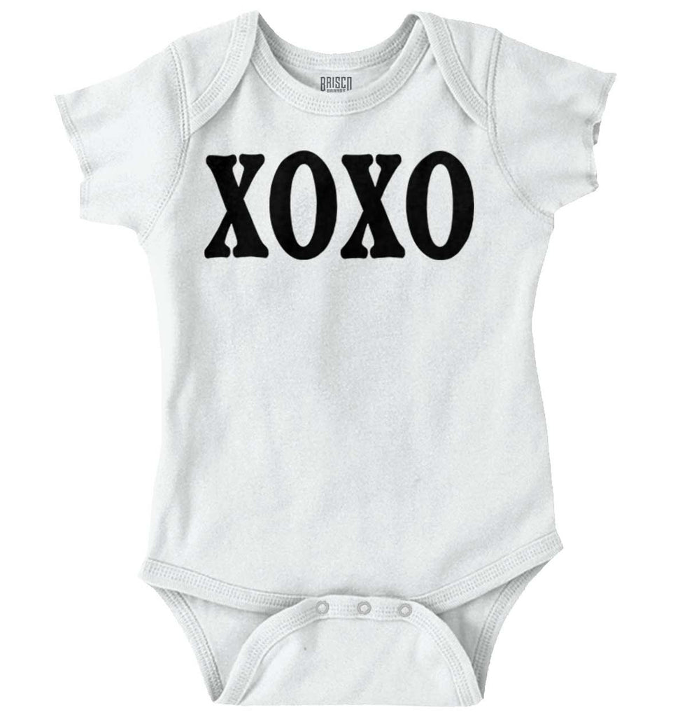 XOXO Romper Bodysuit-Direct To Garment Print-Brisco Baby