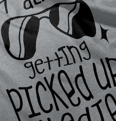 Picked Up By Ladies Infant Toddler T Shirt-Direct To Garment Print-Brisco Baby