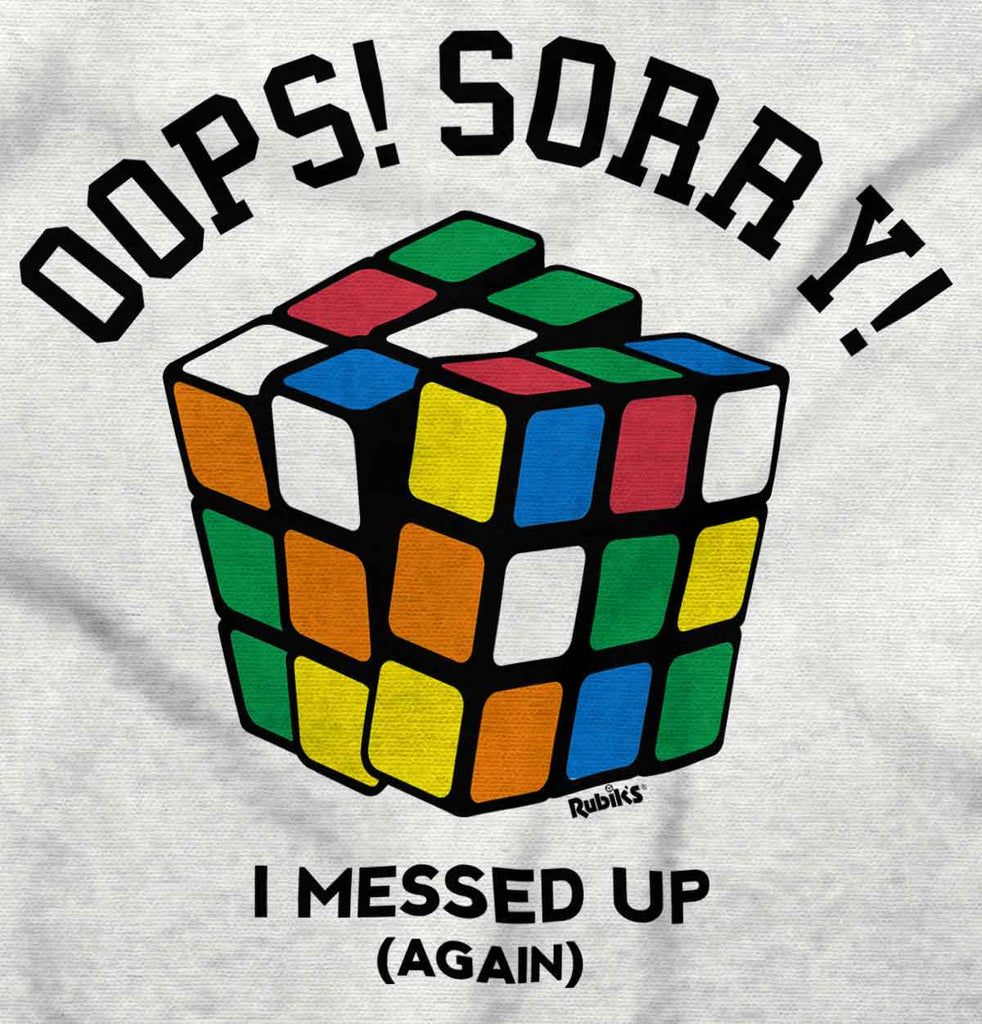 Oops I Messed Up Infant Toddler T Shirt-Direct To Garment Print-Brisco Baby