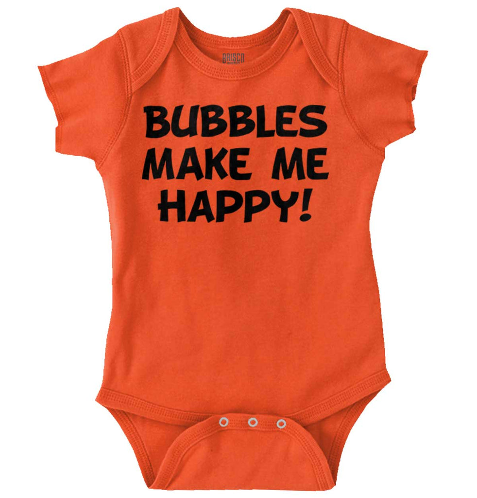 Bubbles Romper Bodysuit-Direct To Garment Print-Brisco Baby