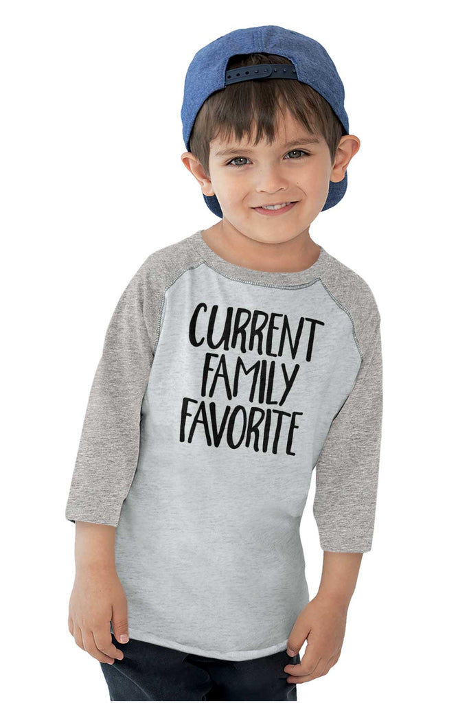 Family Favorite Toddler Baseball-Direct To Garment Print-Brisco Baby