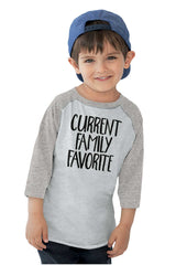Family Favorite Toddler Baseball-Direct To Garment Print-Brisco Baby