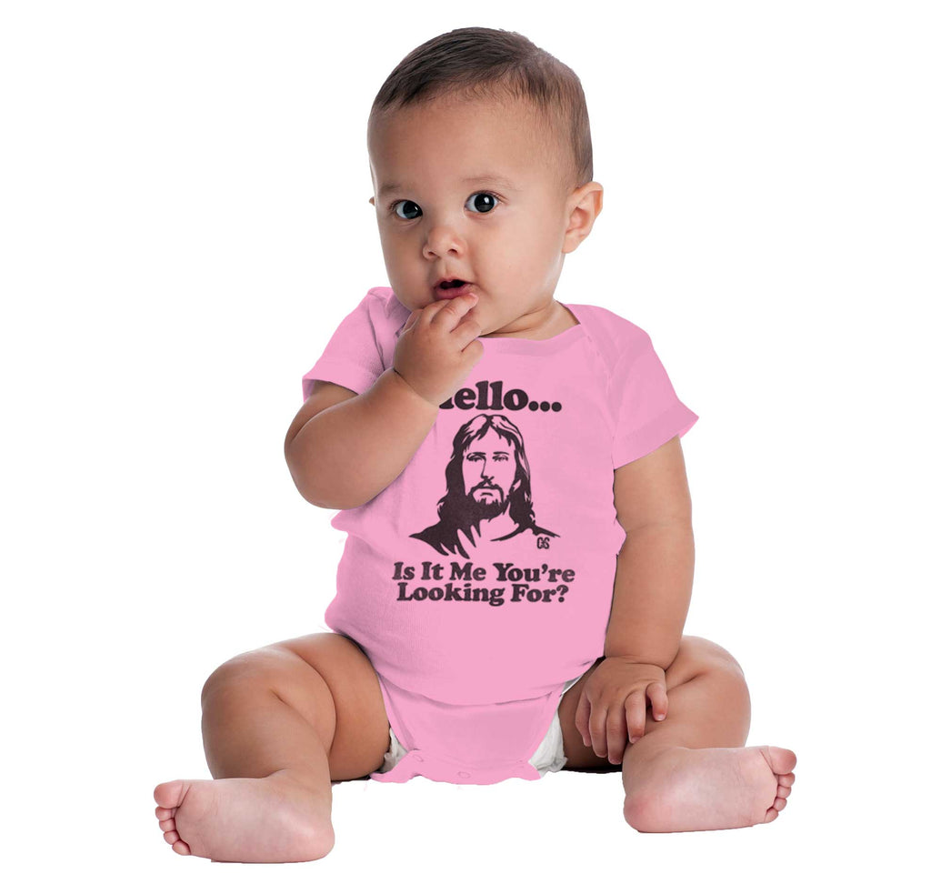 Jesus Richie Romper Bodysuit-Direct To Garment Print-Brisco Baby