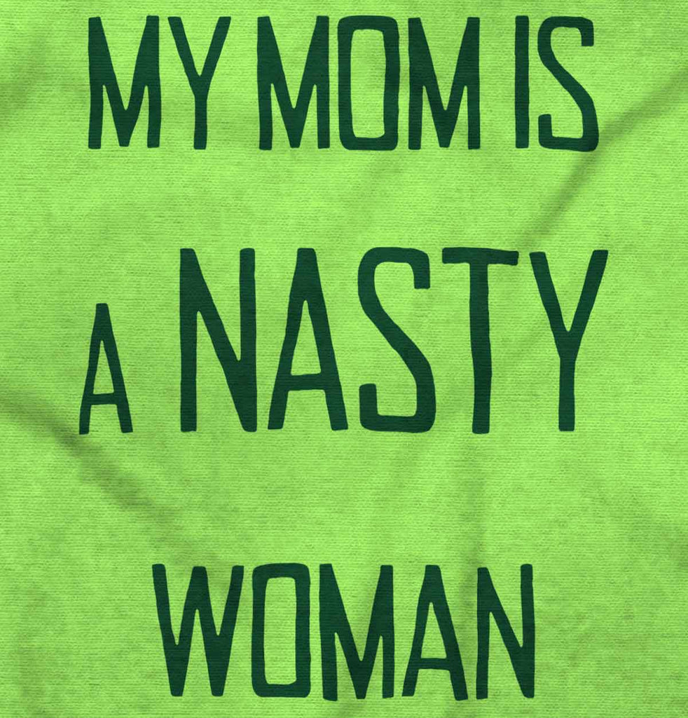 Nasty Woman Romper Bodysuit-Direct To Garment Print-Brisco Baby