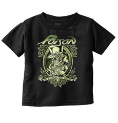 In Poison We Trust Infant Toddler T Shirt-Direct To Garment Print-Brisco Baby
