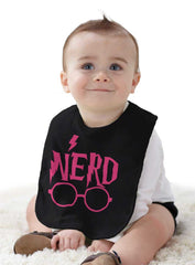 Nerd Harry Potter Infant Baby Bib-Direct To Garment Print-Brisco Baby