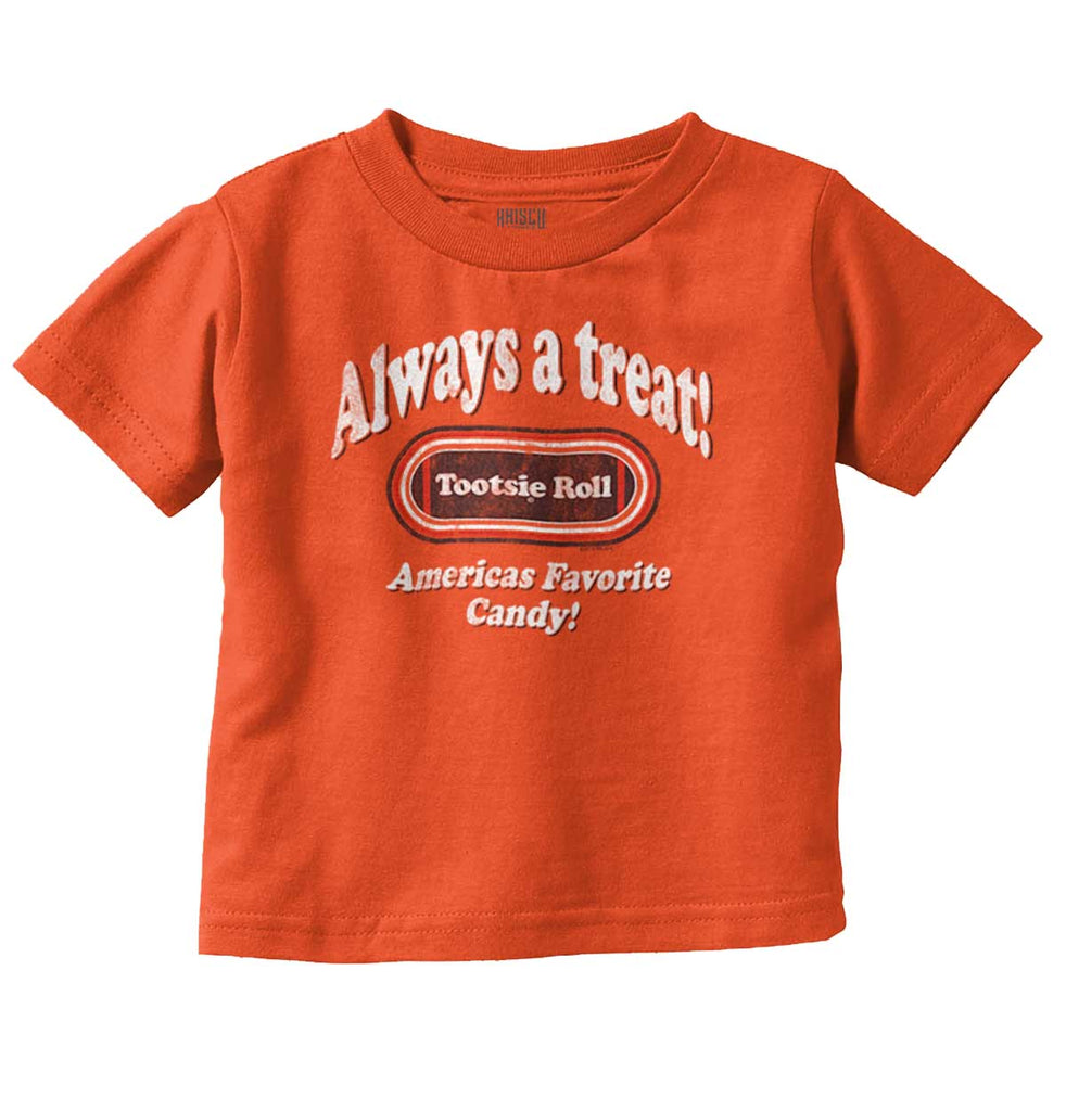 Americas Favorite Candy Infant Toddler T Shirt-Direct To Garment Print-Brisco Baby