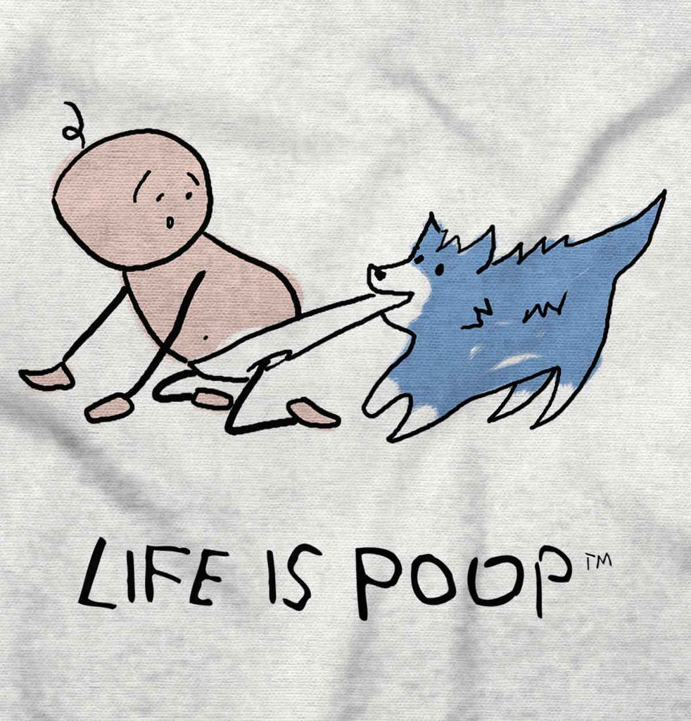 Dog Pull Romper Bodysuit-Direct To Garment Print-Brisco Baby