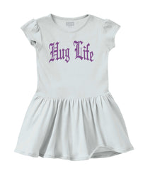Hug Life Solid Baby Infant Dress-Direct To Garment Print-Brisco Baby