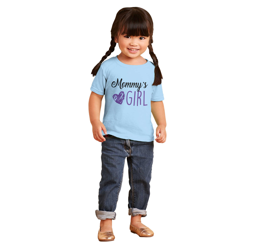 Mommy's Girl Infant Toddler T Shirt-Direct To Garment Print-Brisco Baby