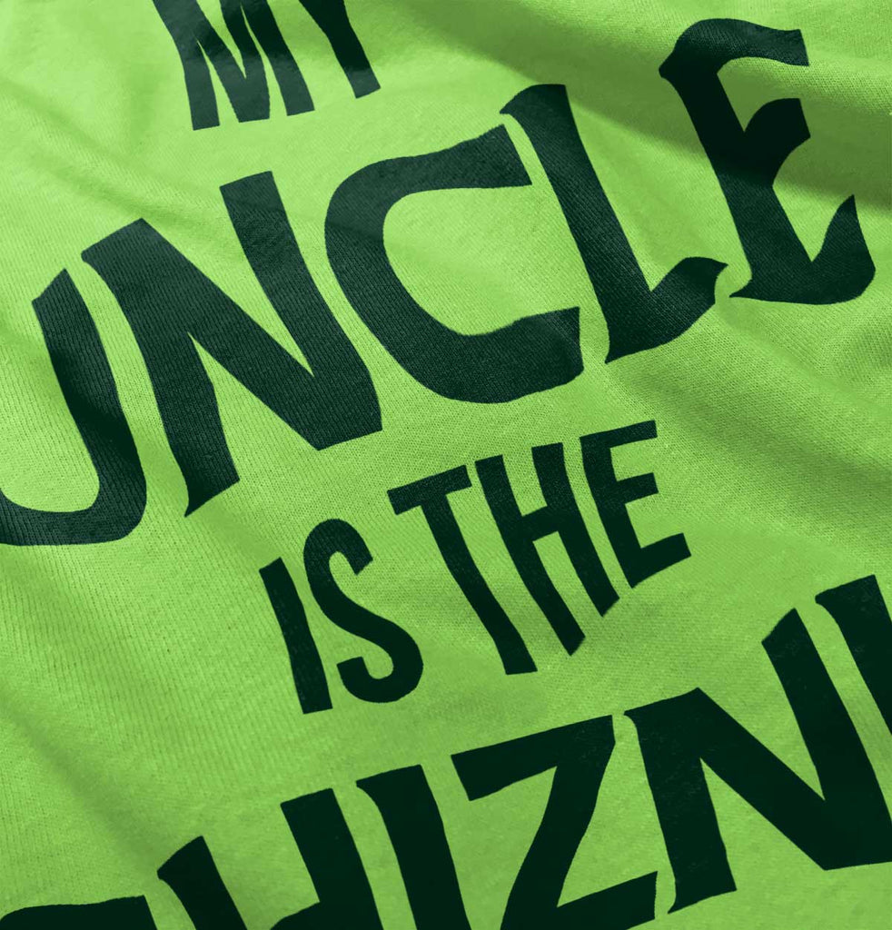 Uncle Shiznit Infant Toddler T Shirt-Direct To Garment Print-Brisco Baby