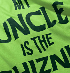 Uncle Shiznit Infant Toddler T Shirt-Direct To Garment Print-Brisco Baby