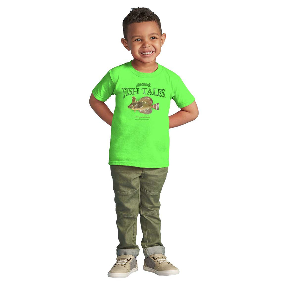 Silverspotted Sculpin Infant Toddler T Shirt-Direct To Garment Print-Brisco Baby