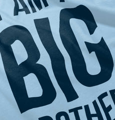 I Am A Big Brother Romper Bodysuit-Direct To Garment Print-Brisco Baby