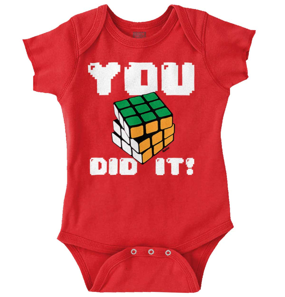 You Did It Romper Bodysuit-Direct To Garment Print-Brisco Baby