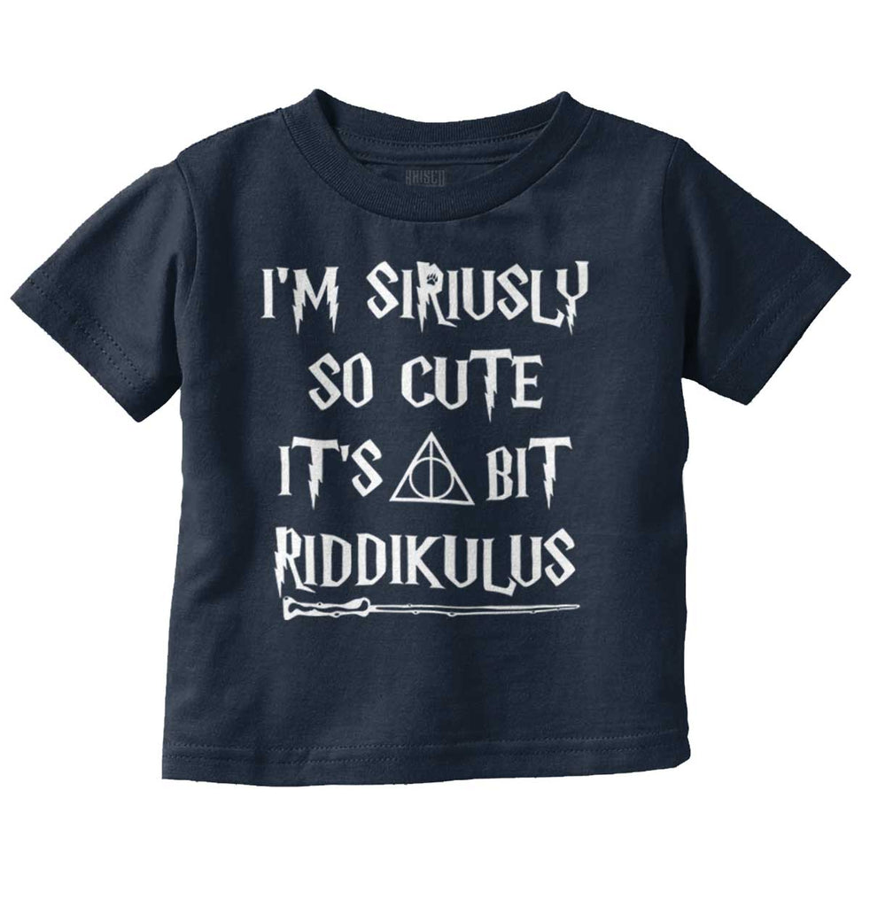 Seriusly Cute Infant Toddler T Shirt-Direct To Garment Print-Brisco Baby