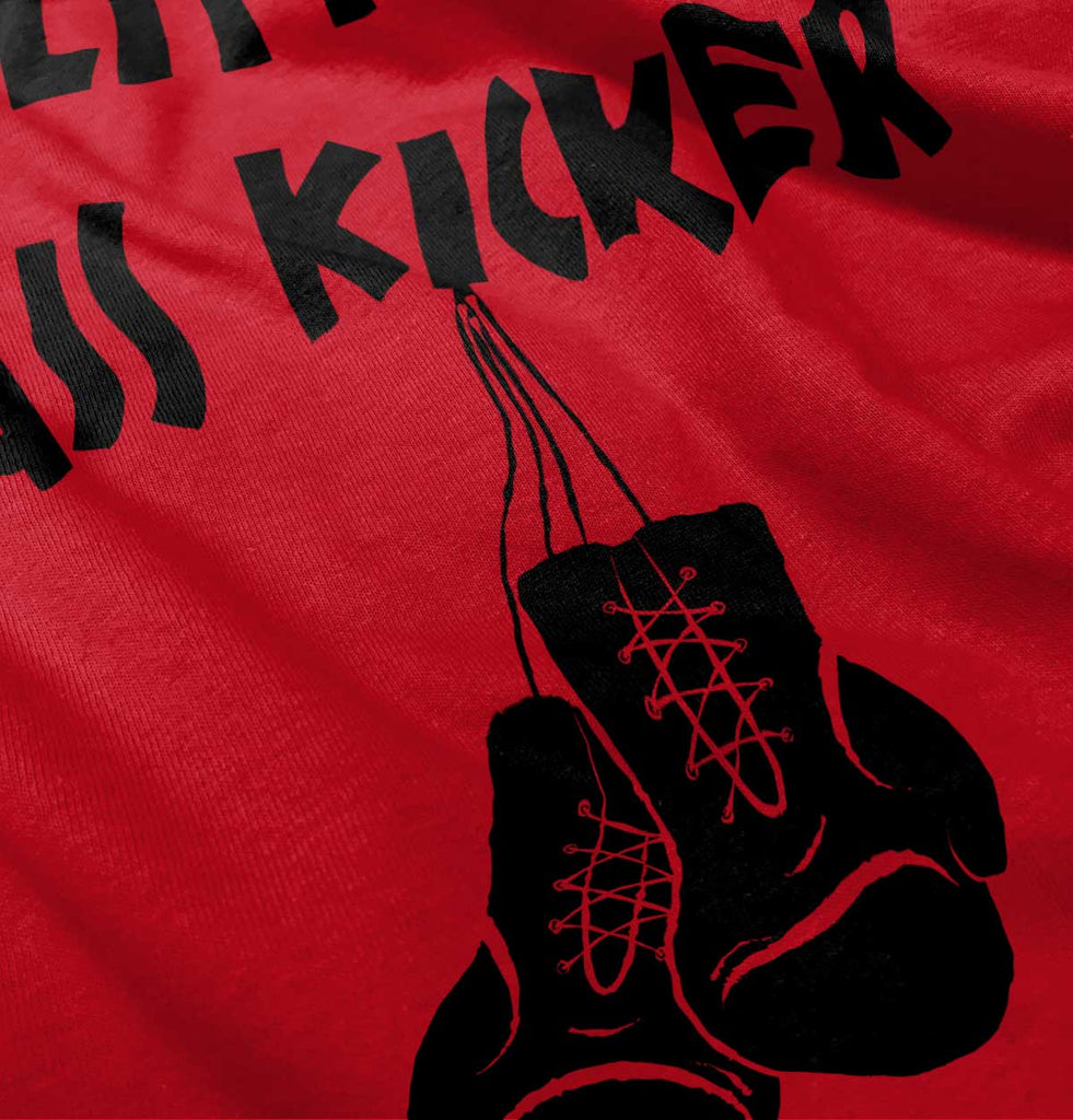 Little Ass Kicker Toddler Pullover Hoodie-Direct To Garment Print-Brisco Baby