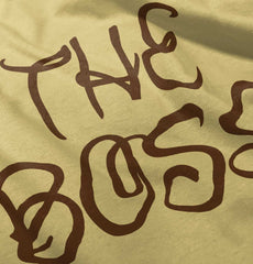 The Boss Infant Toddler T Shirt-Direct To Garment Print-Brisco Baby