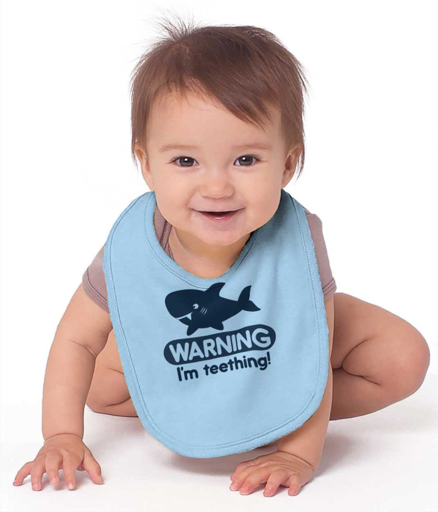 I'm Teething Infant Baby Bib-Direct To Garment Print-Brisco Baby
