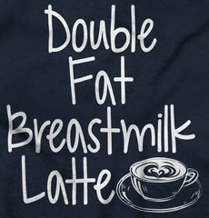 Breastmilk Latte Infant Toddler T Shirt-Direct To Garment Print-Brisco Baby
