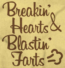 Blastin Farts Infant Toddler T Shirt-Direct To Garment Print-Brisco Baby