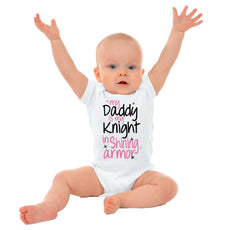 Knight In Shining Armor Romper Bodysuit-Direct To Garment Print-Brisco Baby