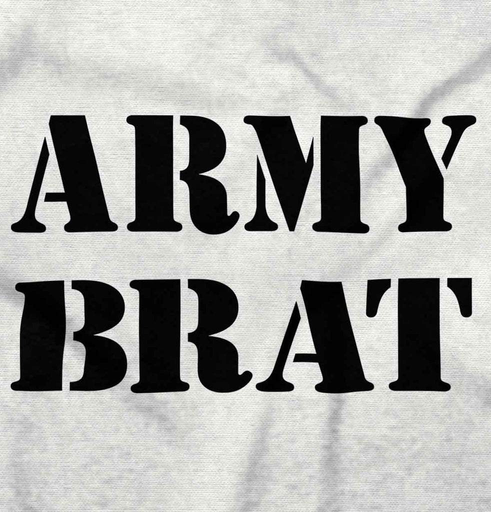 Army Brat Romper Bodysuit-Direct To Garment Print-Brisco Baby