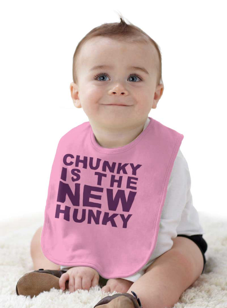 New Hunky Infant Baby Bib-Direct To Garment Print-Brisco Baby