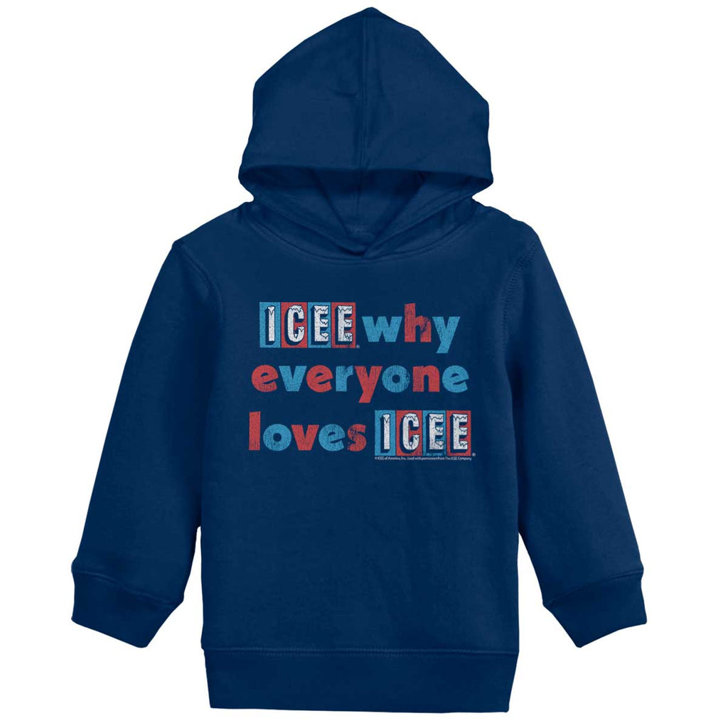 Everyone Loves Icee Toddler Pullover Hoodie-Direct To Garment Print-Brisco Baby