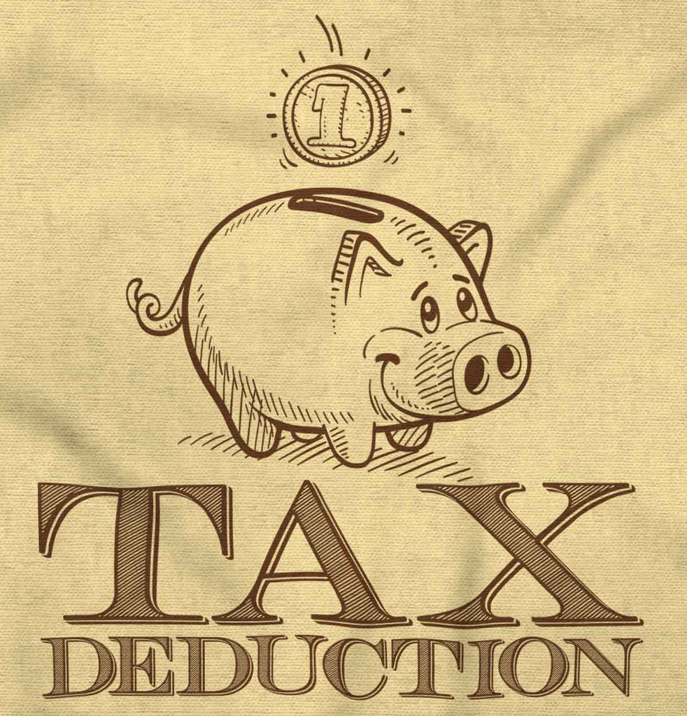 Cutest Tax Deduction Romper Bodysuit-Direct To Garment Print-Brisco Baby