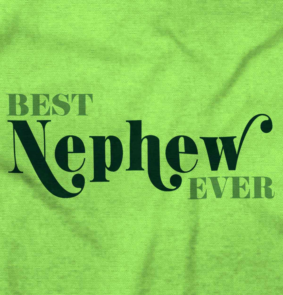 Best Nephew Ever Romper Bodysuit-Direct To Garment Print-Brisco Baby