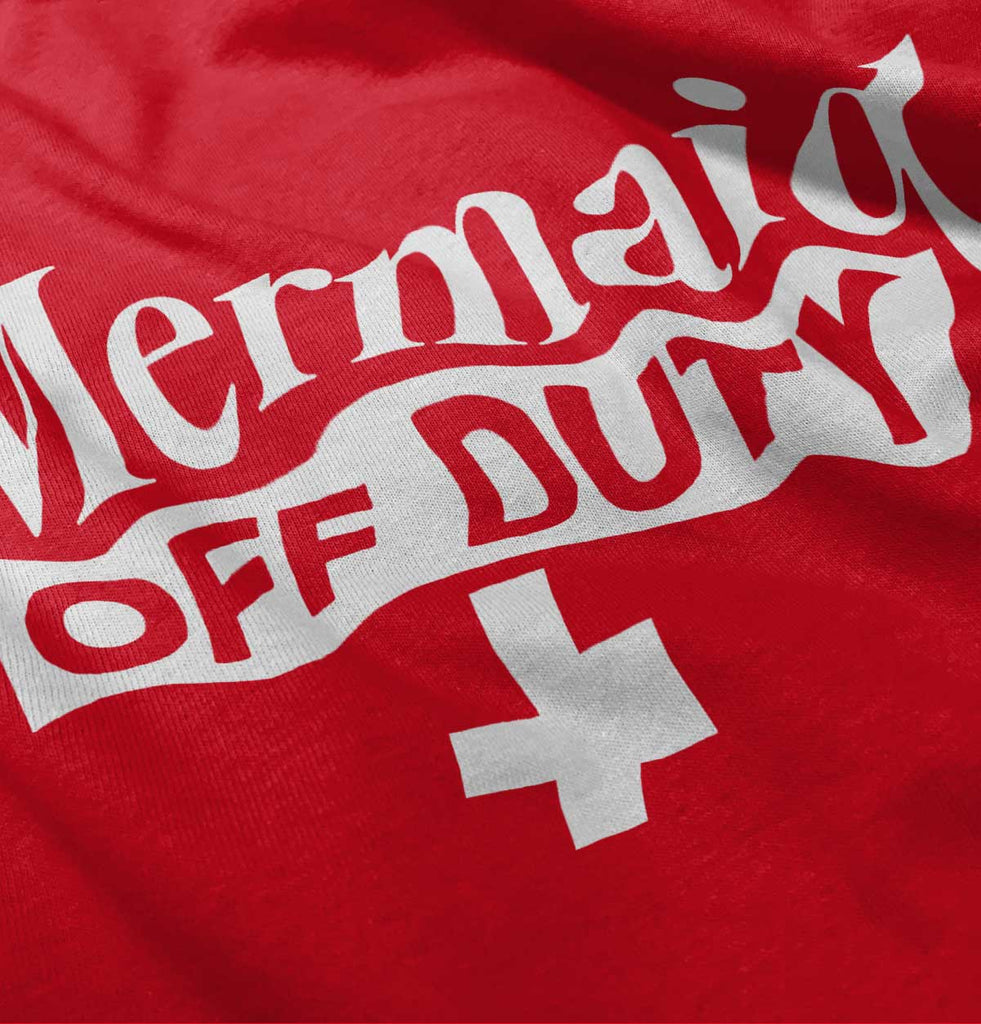 Mermaid Off Duty Infant Toddler T Shirt-Direct To Garment Print-Brisco Baby