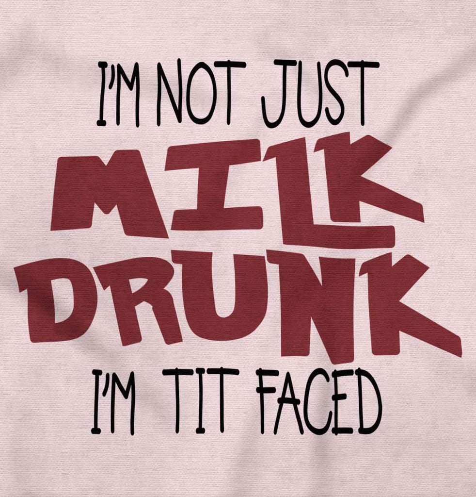 Tit Faced Baby Ruffled Trim Romper-Direct To Garment Print-Brisco Baby