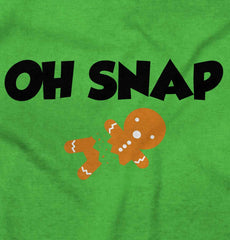 Oh Snap Gingerbread Infant Toddler T Shirt-Direct To Garment Print-Brisco Baby