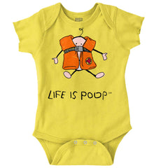 Baby Life Vest Romper Bodysuit-Direct To Garment Print-Brisco Baby